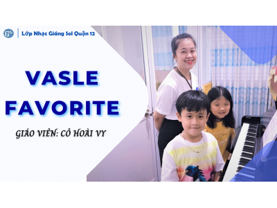 Valse Favorite piano đơn giản | GV: Hoài Vy | Dạy đàn piano tại quận 12